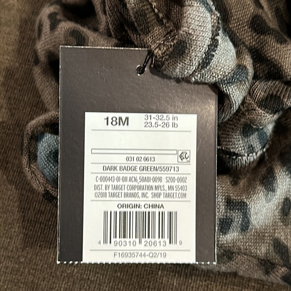 Art class hooded vest size 18 months NWT - Picture 3 of 3